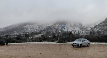 Nieve y precaución en Sierra de la Ventana: "Después de lo que pasó en Bahía, cambió todo"