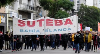 Por otra jornada de protesta del Suteba, este jueves no habrá clases en numerosas escuelas de Bahía