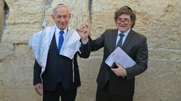 Dura advertencia del PJ a Milei por su apoyo a Israel: “Expone a los ciudadanos a la violencia”