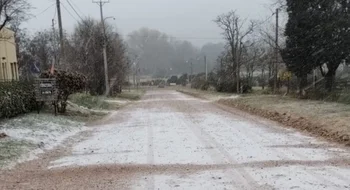 La nieve volvió a Sierra de la Ventana y regaló una postal soñada