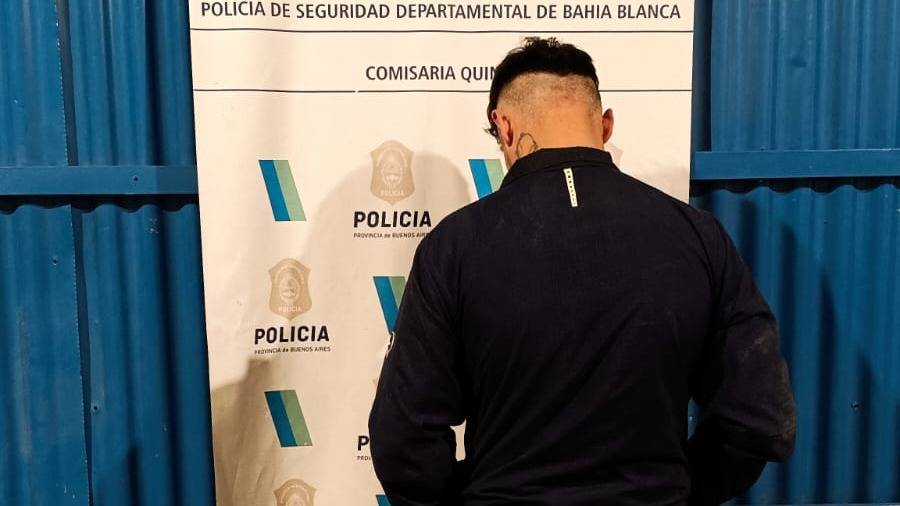 Cerri: fue aprehendido tras amenazar a su hermano con un cuchillo y causar daños en una vivienda