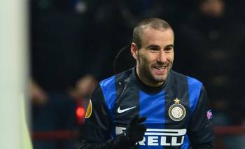 Rodrigo Palacio, convocado por el Inter para un partido de leyendas frente al Real Madrid