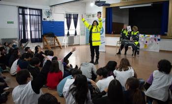 Charlas de seguridad vial en las escuelas primarias