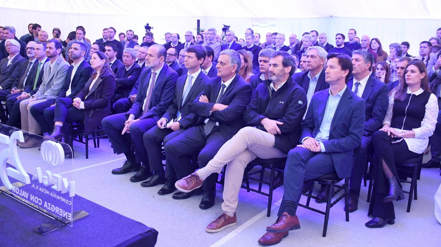 Compañía Mega inauguró un nuevo tren de fraccionamiento