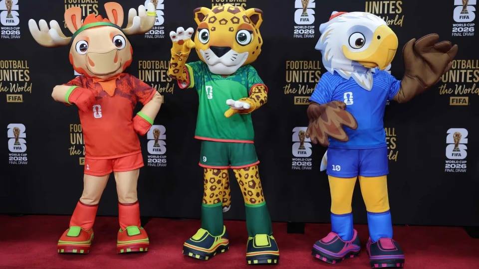 Cómo se llaman y qué representan las tres mascotas del Mundial 2026