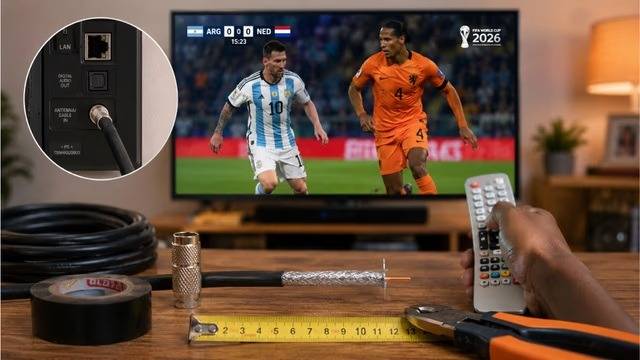 Cómo ver gratis la Copa del Mundo en HD y sin delay con una antena casera