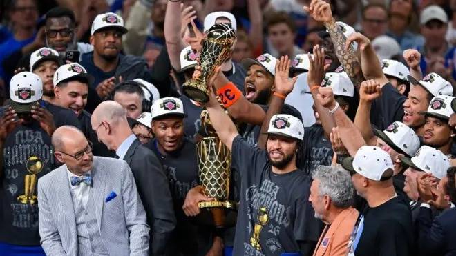 Resumen de 2 minutos: mirá cómo llegó a 45 puntos Jalen Brunson, MVP de las finales de la NBA