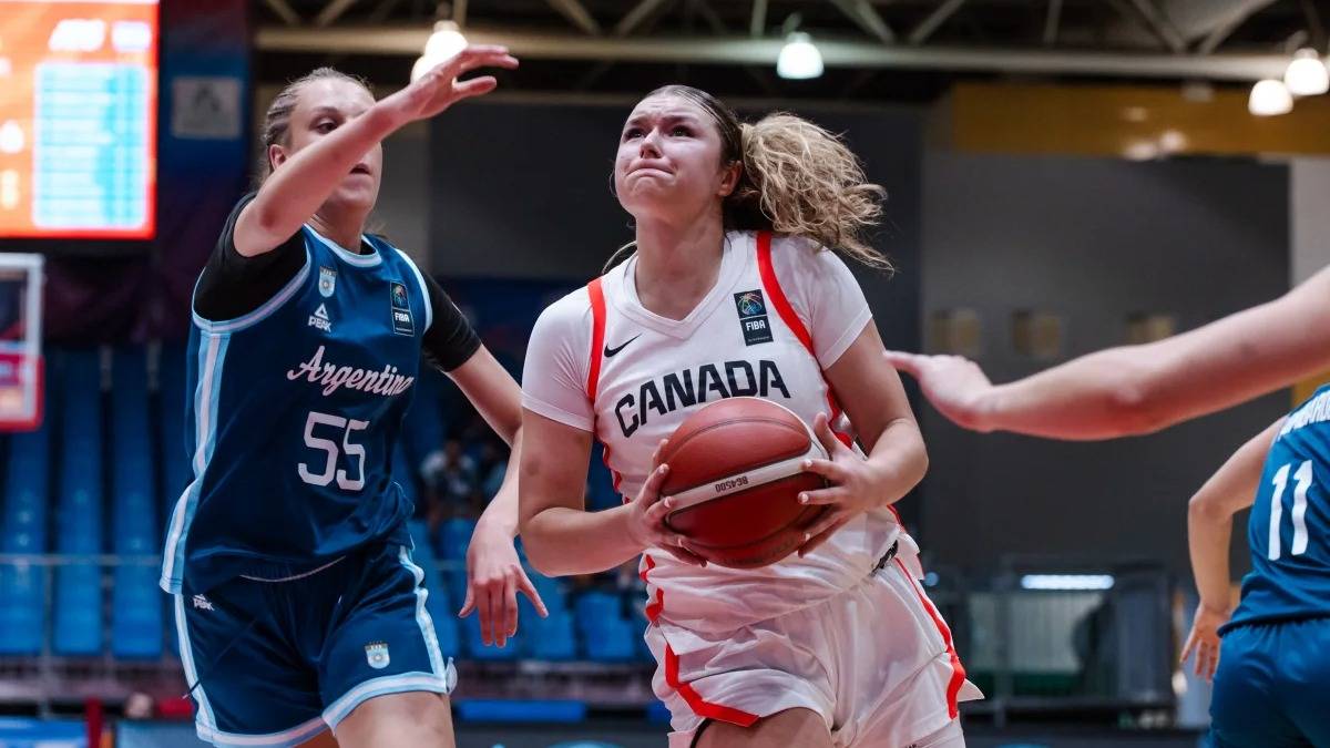 Argentina, con Isabella Roldán, jugará por un lugar en el podio en la AmeriCup U18
