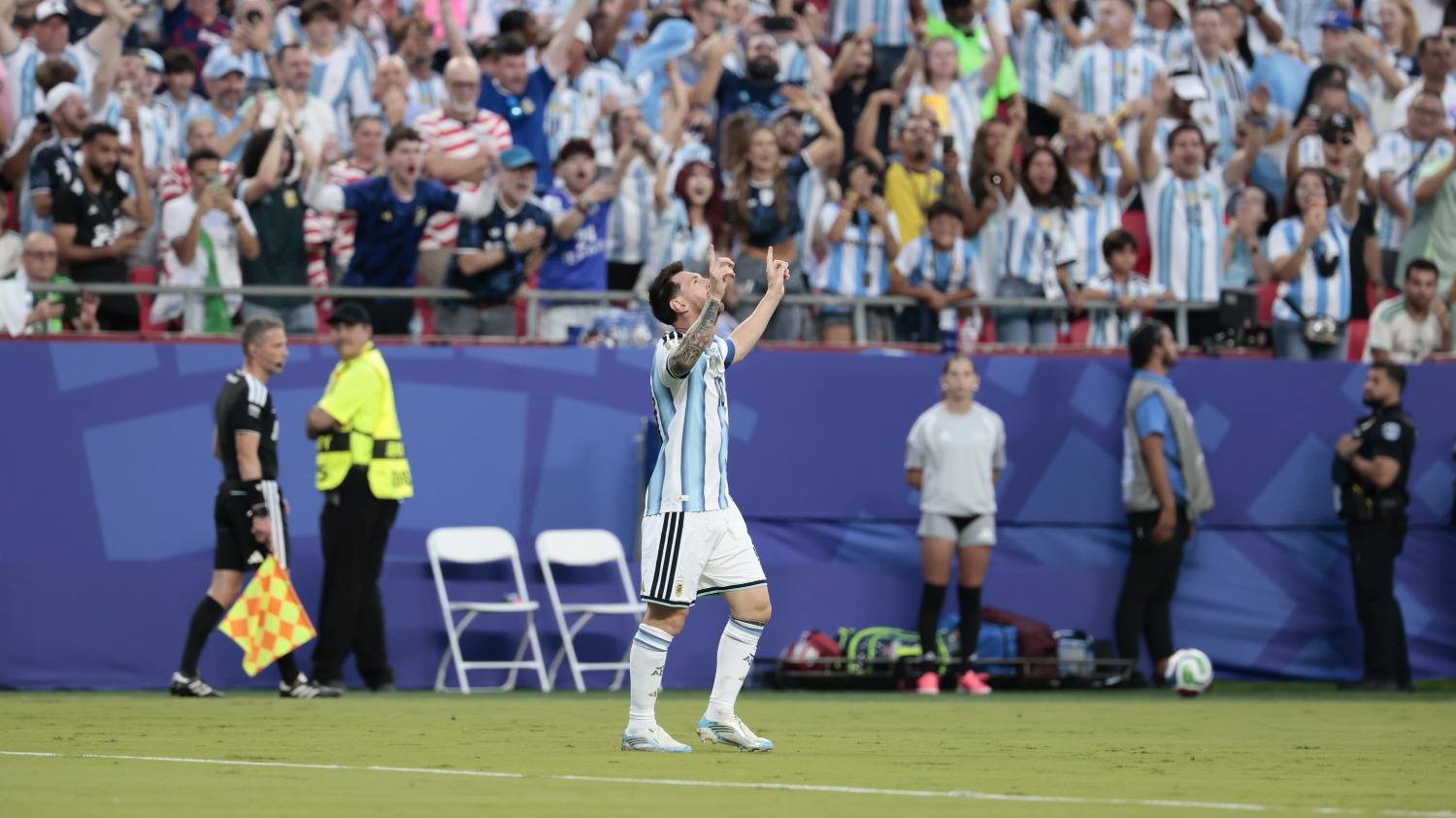 Con el triplete a Argelia, Messi es el máximo goleador histórico de la Copa del Mundo