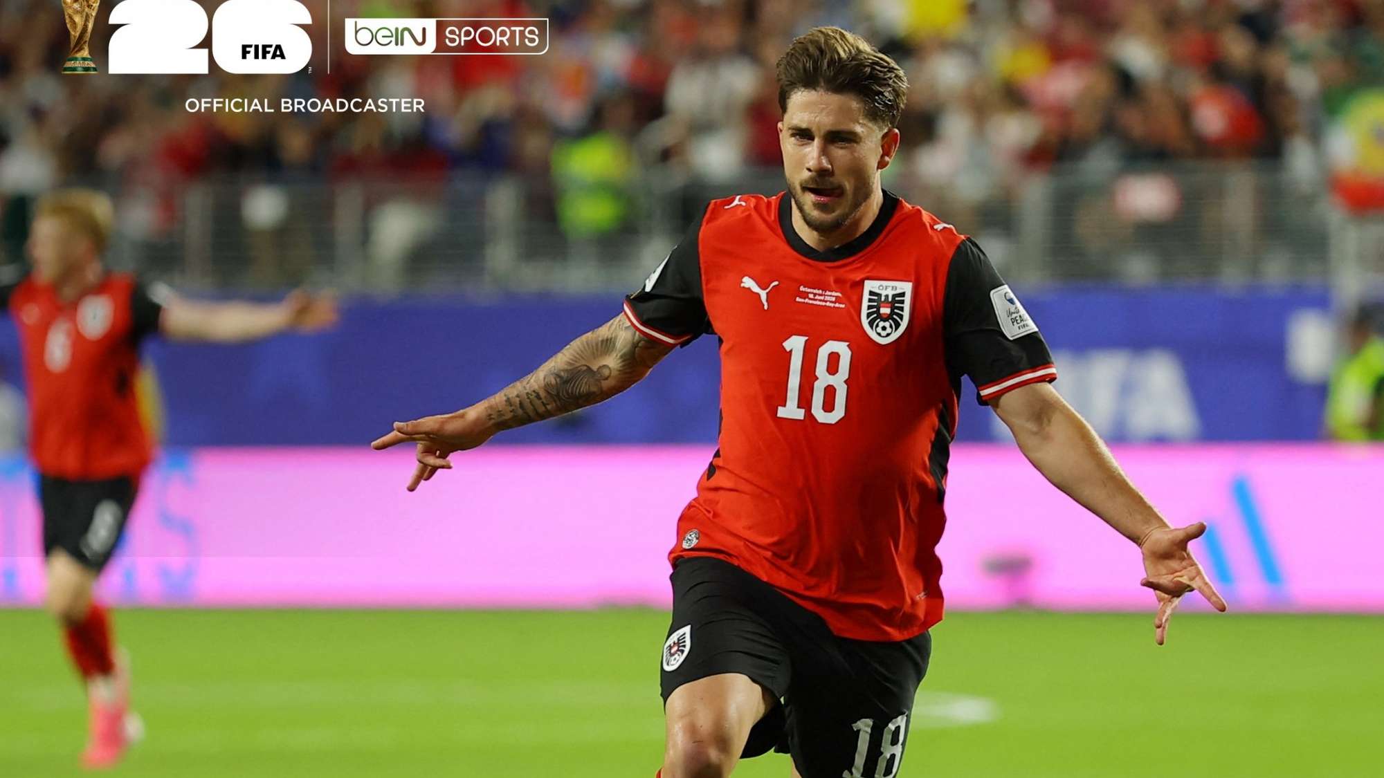 Austria, próximo rival de Argentina, le ganó 3 a 1 a Jordania