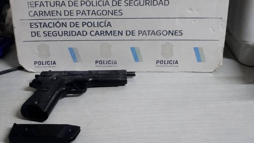 Patagones: demoran a un menor de 14 años con una pistola de aire comprimido