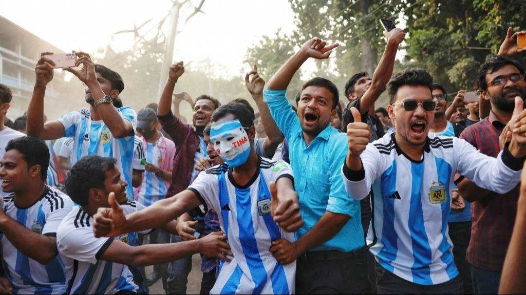 Bangladesh volvió a latir al compás de la Selección argentina y celebró el triunfo ante Argelia