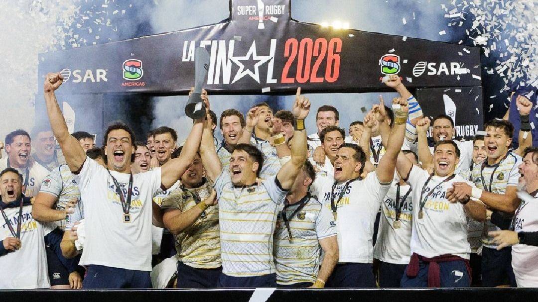 Con participación bahiense, Pampas logró su primer título en el Súper Rugby Américas
