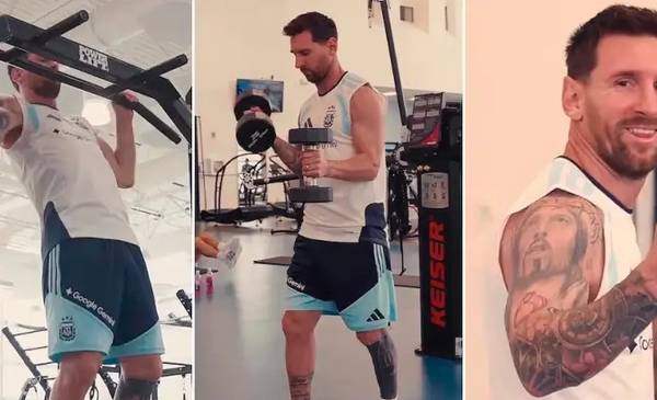 Cómo es el exigente entrenamiento de Messi en pleno mundial a los 39 años