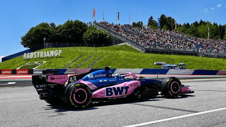 Polémico final: Colapinto quedó eliminado en la Q2 del GP de Austria y mañana largará 16º