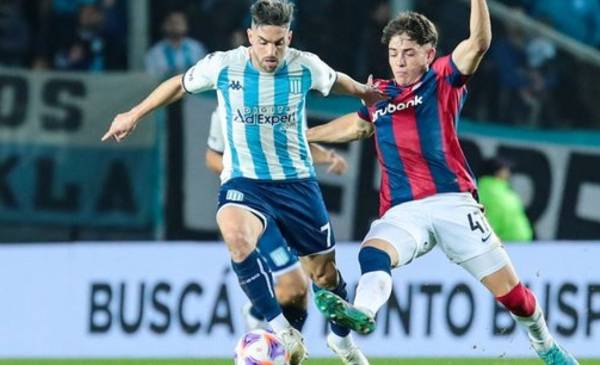 Racing y San Lorenzo empataron en un partido con jugadas polémicas - La ...