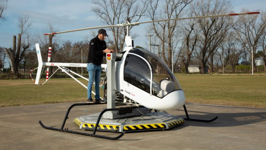 Una pyme argentina exporta el primer helicóptero ultraliviano a Alemania