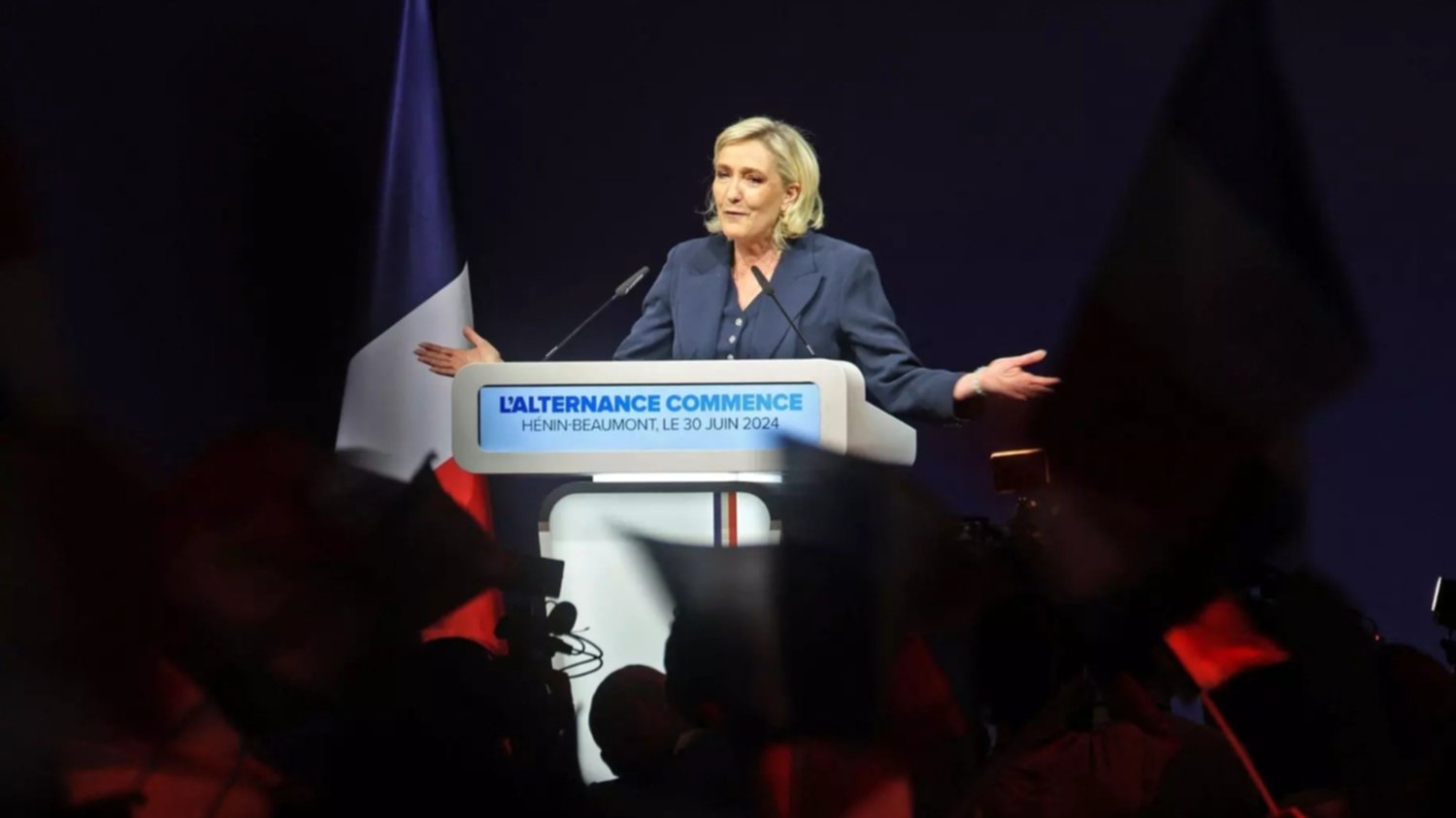 Elecciones en Francia: un sondeo advierte que la extrema derecha no logra la mayoría en segunda vuelta