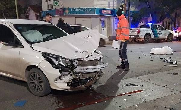 Manejaba borracho y chocó con un auto en Brown y Misiones - La Nueva
