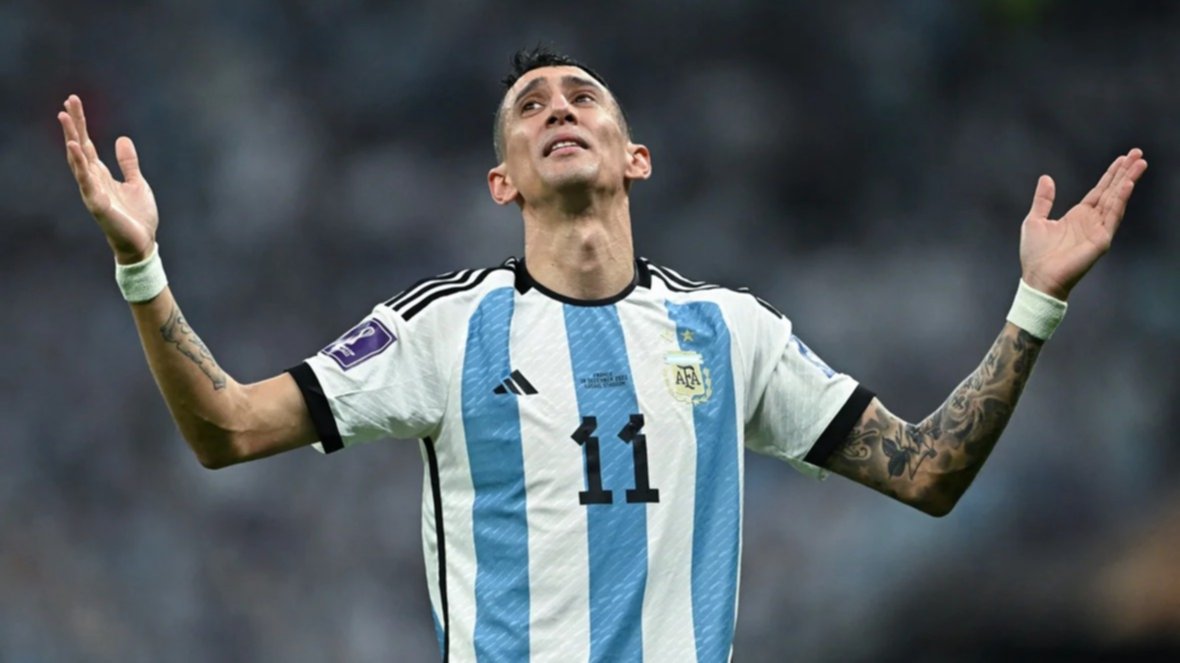 Cuántas finales jugó Ángel Di María en la Selección argentina