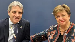 Georgieva con Caputo: “Estamos comprometidos a apoyar los esfuerzos del Gobierno”