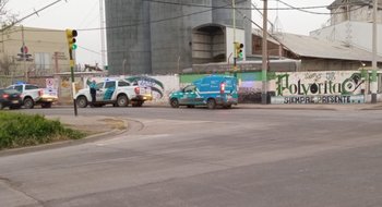 Chocó un patrullero y el policía que manejaba dio positivo de marihuana
