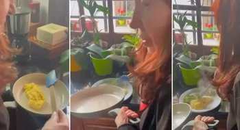 Máximo Kirchner posteó un video de CFK cocinando desde su arresto domiciliario