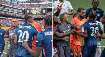 La agresión de Luis Enrique a Joao Pedro, tras perder la final del Mundial de Clubes