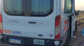 Punta Alta: un chofer profesional y dos pasajeros hospitalizados tras un choque