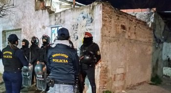 Allanamiento por drogas en el barrio La Piedad: dos aprehendidos