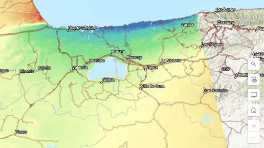 La NASA mostró cómo los terremotos desplazaron la superficie terrestre en Venezuela