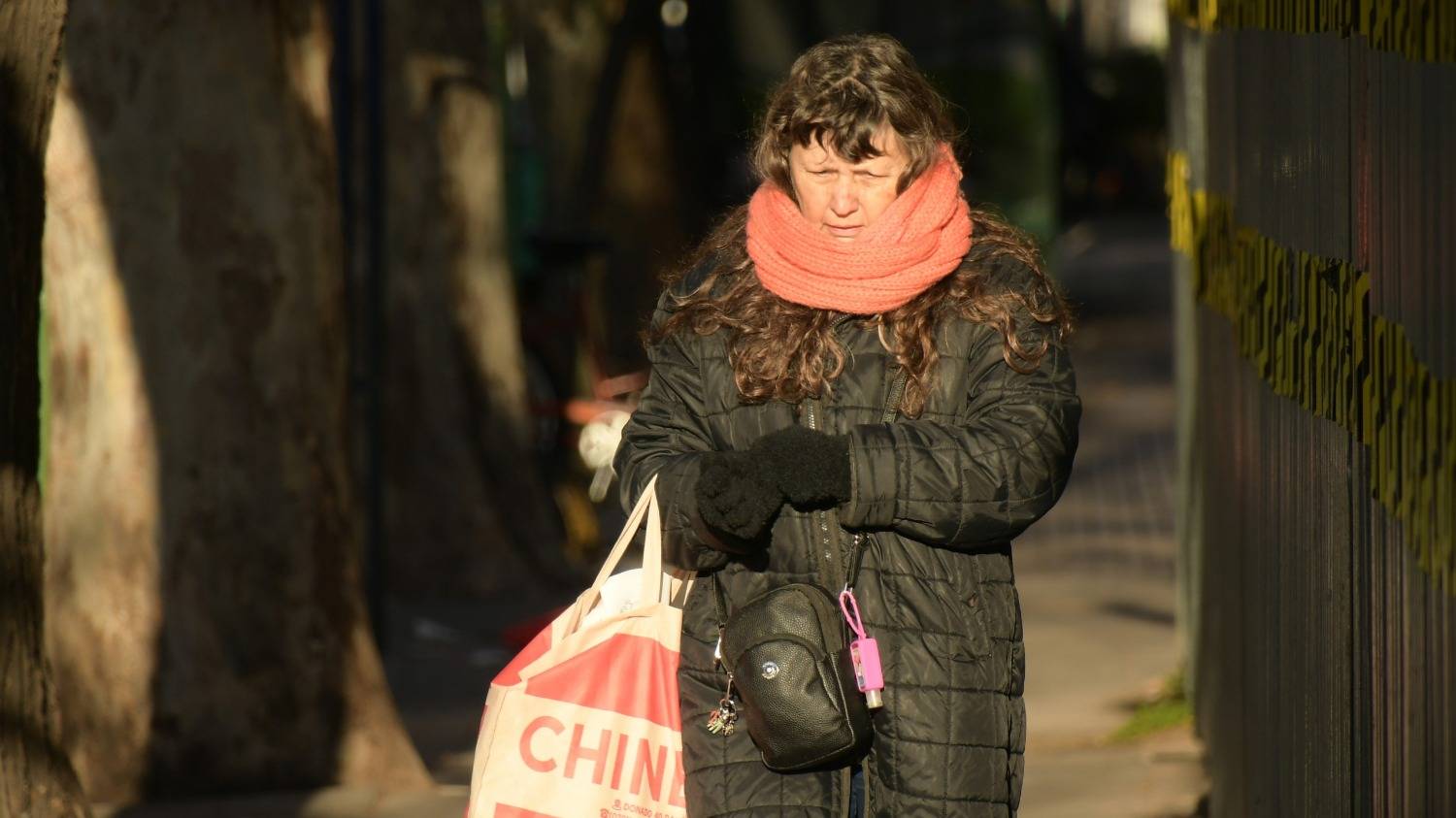 Frío extremo en Bahía Blanca: la térmica cayó a casi -9 °C a media mañana