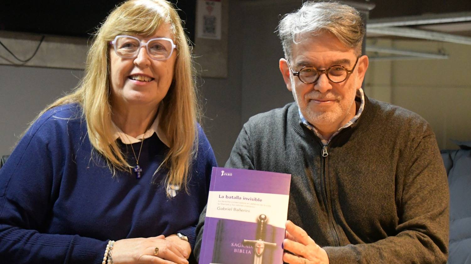 "La batalla invisible", Gabriel Ballerini presenta su libro en Bahía