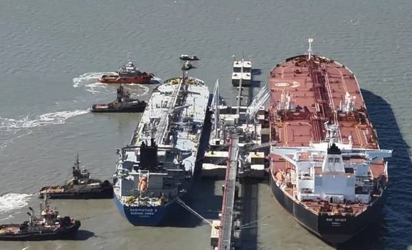 Экспорт из порта Пуэрто-Росалес удвоился благодаря росту добычи нефти в Вака-Муэрте