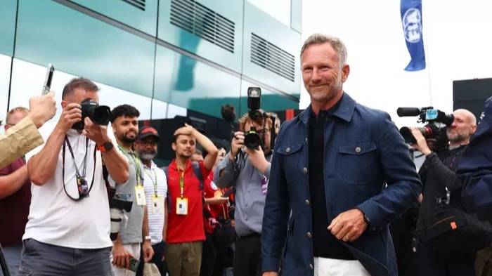 ¿Va Alpine? Christian Horner reapareció en el GP de Gran Bretaña y habló de rumores 