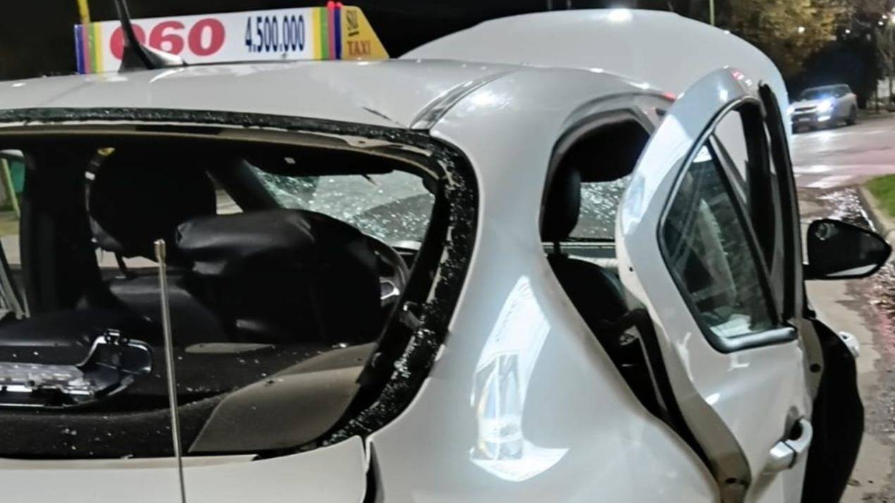 Le dieron de alta a un taxista herido, a más de un mes de la explosión