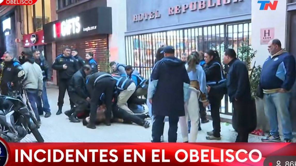 Los festejos en el Obelisco por la victoria de la Selección terminaron con al menos 19 detenidos