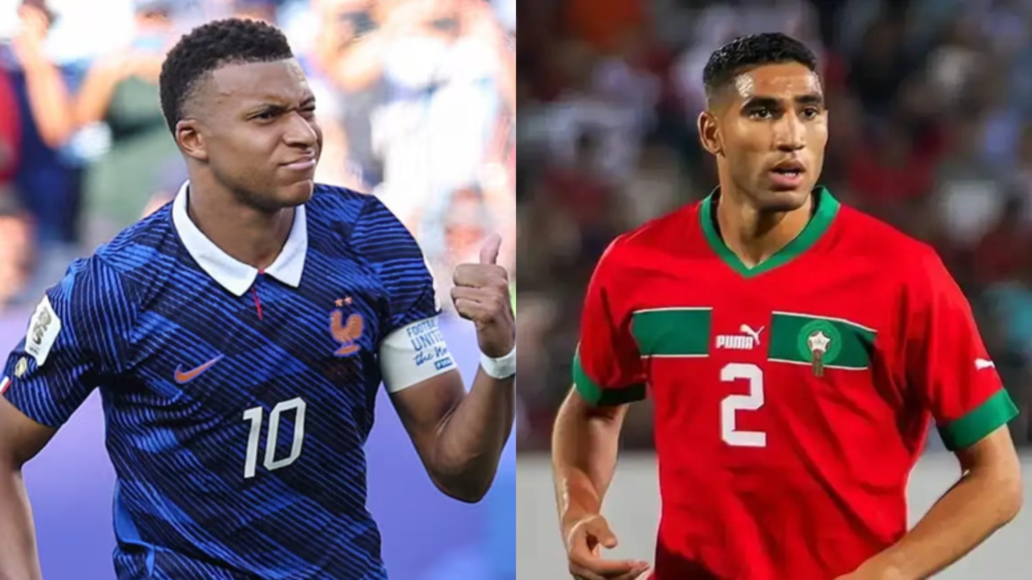 Con Facundo Tello como árbitro, Francia y Marruecos abren los cuartos de final con un partidazo