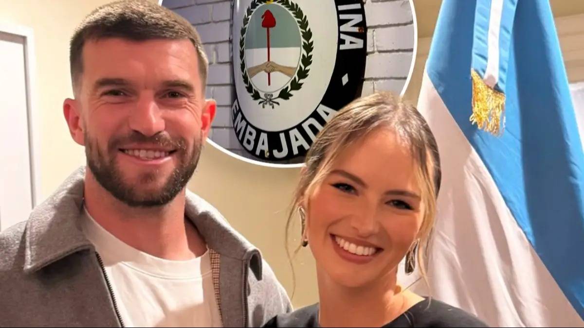 Tim Payne, en modo argentino: fue a la Embajada de Nueva Zelanda por el Día de la Independencia