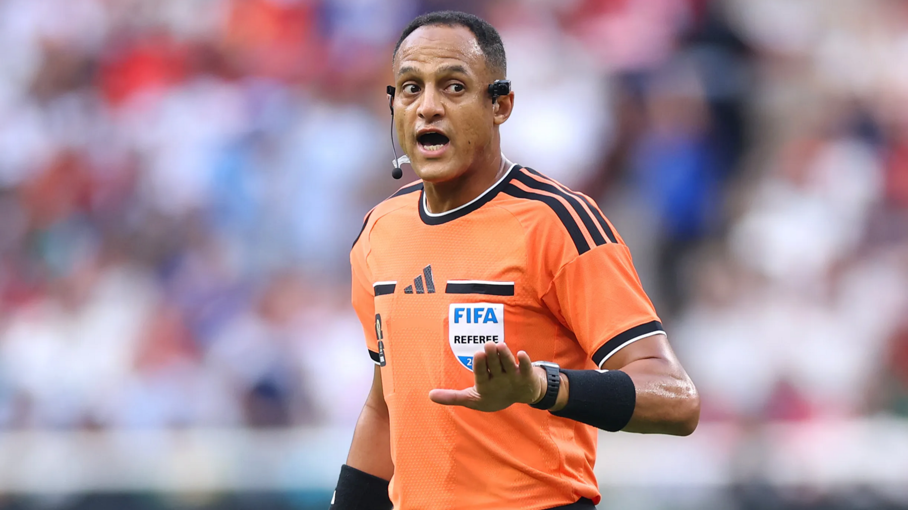 Un estadounidense será el árbitro de la semifinal de Argentina ante Inglaterra