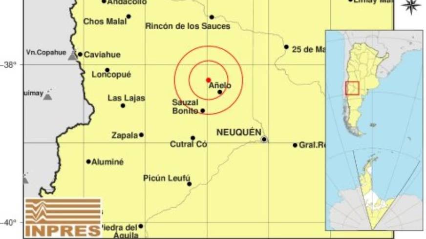 Terremoto en Neuquén: fue percibido en Añelo, Cutral Có y Plaza Huincul