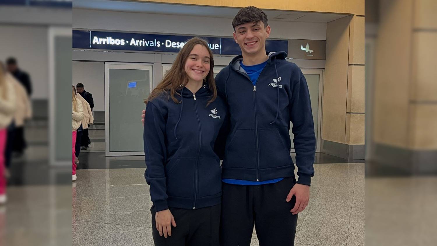 Natación: buena actuación de Thiago Marinozzi y Victoria Stamati en Ibagué