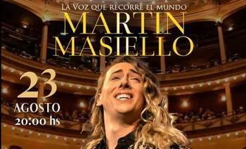 Del escenario internacional al Gran Plaza Teatro: llega Martín Masiello