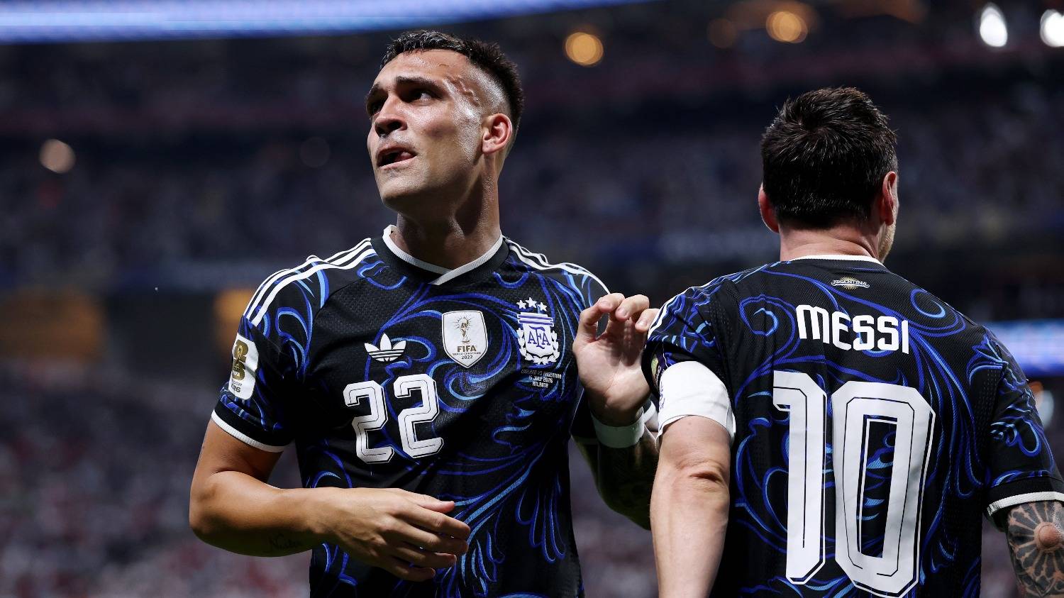 Lautaro, entre lágrimas: "Desde que mi papá me compró botines, soñé con este gol"