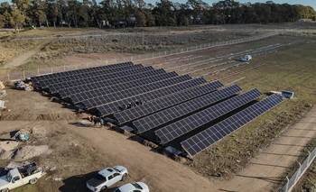 Avanza la construcción del Parque Solar de Pehuen Co