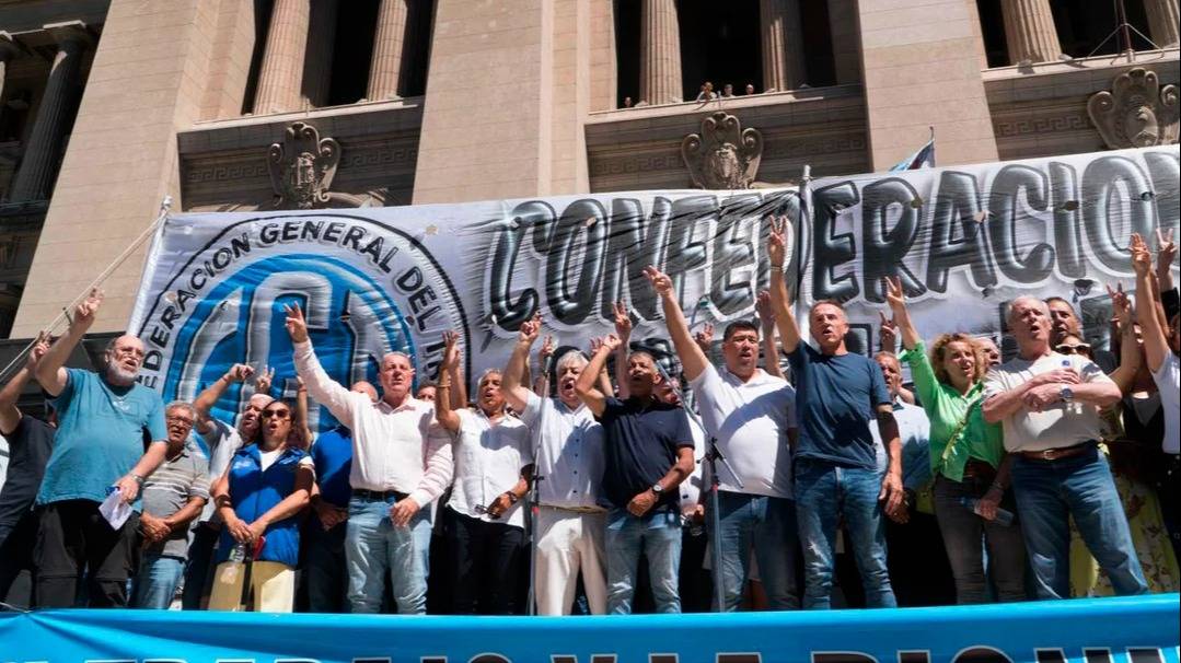 Los gremios se sumarán hoy a la marcha de los jubilados frente al Congreso