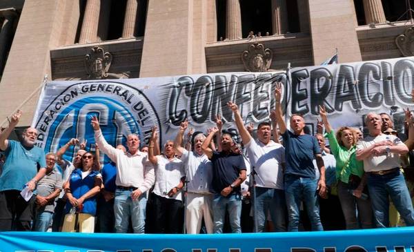 Los gremios se sumarán hoy a la marcha de los jubilados frente al Congreso