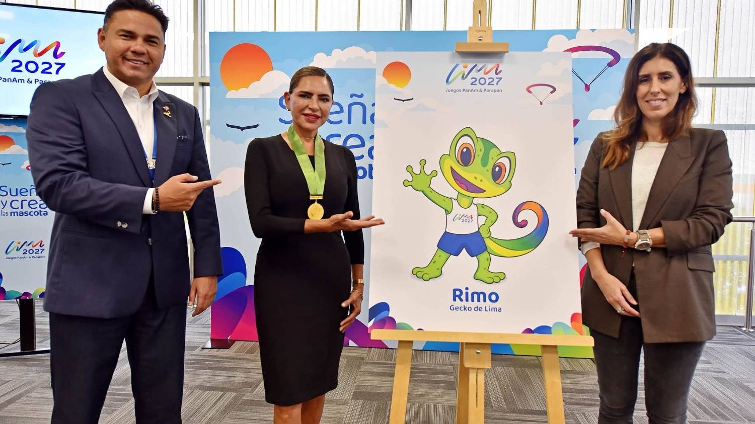 Conocé a Rimo, la mascota oficial de los próximos Juegos Panamericanos