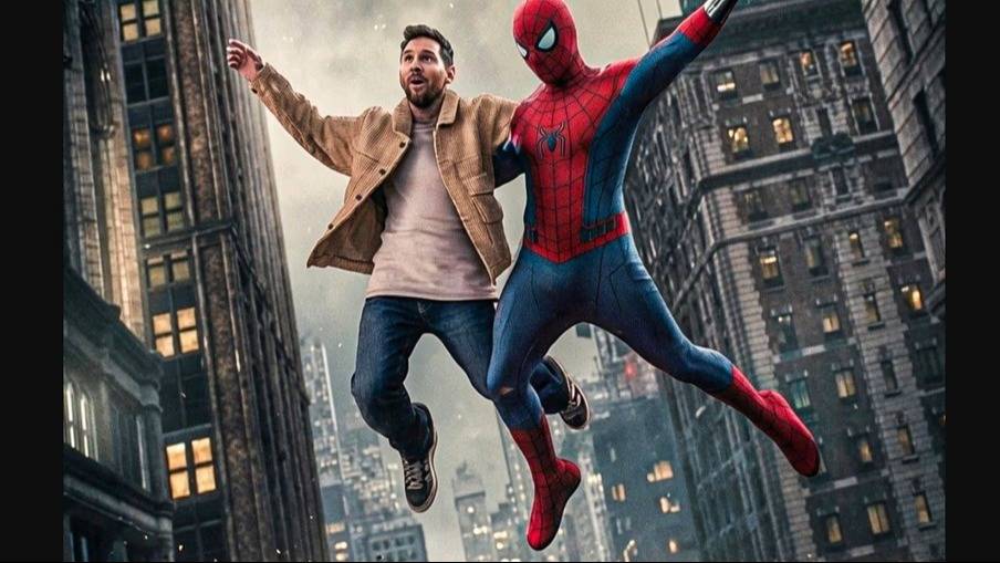 Tom Holland contó cómo fue conocer a Messi y celebró su participación en “Spider-Man: Un nuevo día"