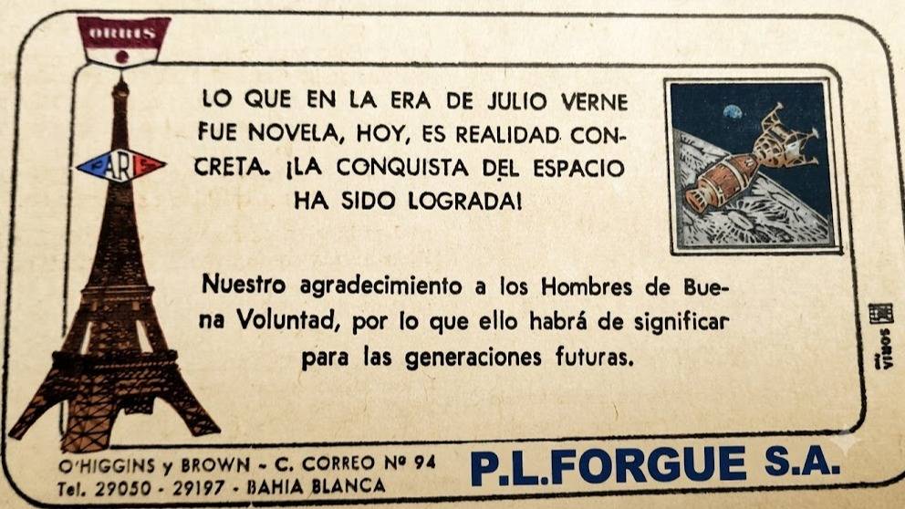 Publicidad lunar, 1969